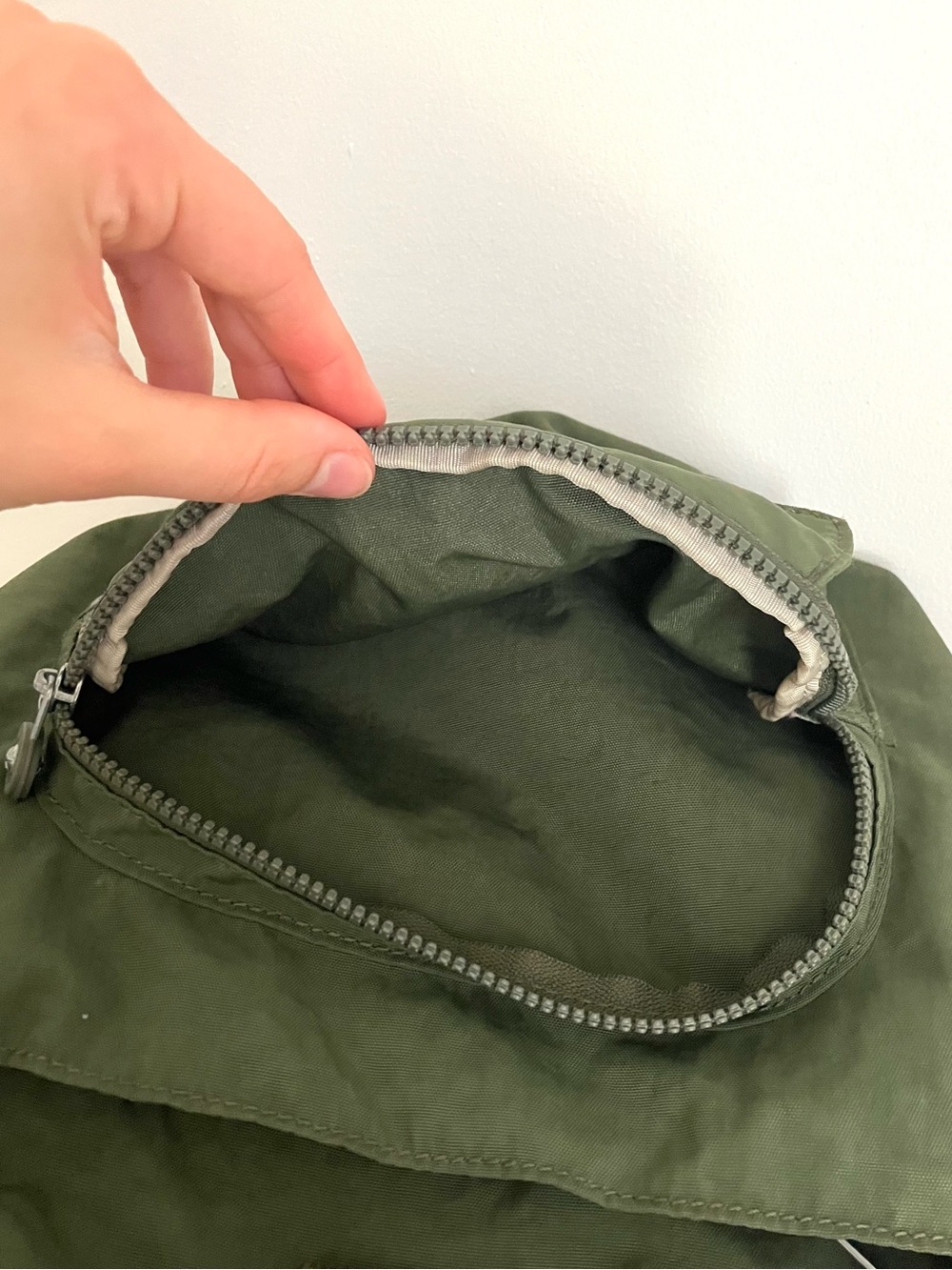 Kipling Olive Green Queenie Small Backpack Whimsical Y2k School Casual Boho 90s - Picture 5 of 16